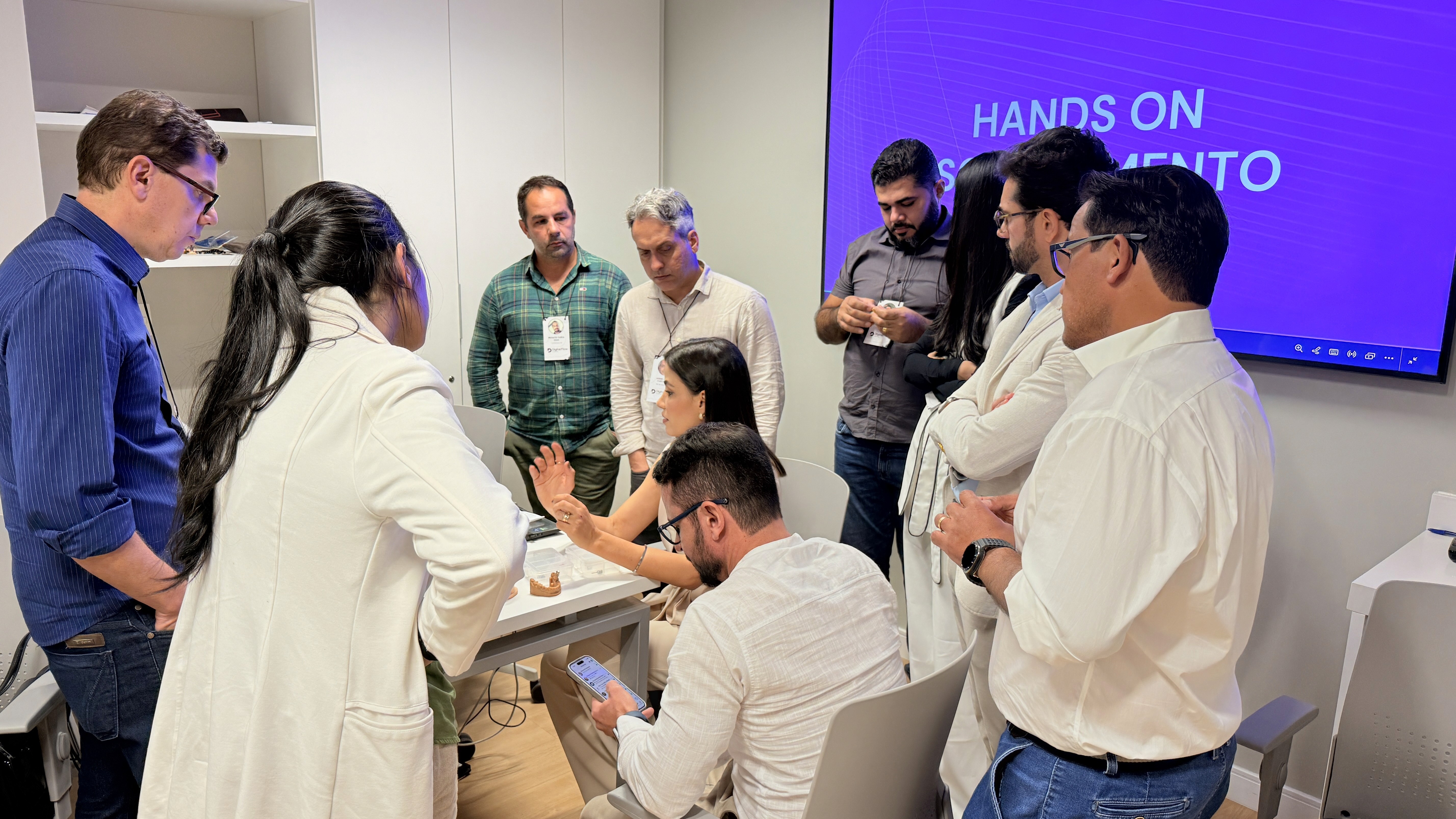 Hands-on de escaneamento na imersão